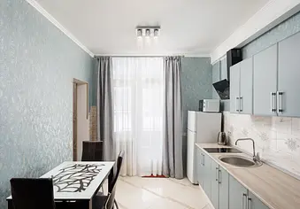 Студия трехместная с кухней